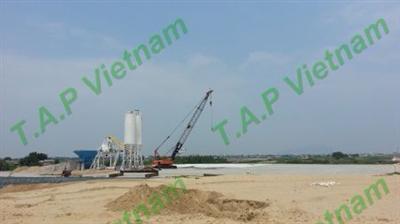 Cung cấp trạm trộn 60 m3/h tại Ninh Thuận
